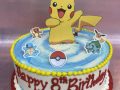 laminated-kids-cake-pikachu